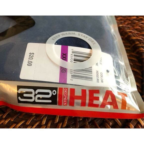 32 DEGREES - 😍HP😍 NWT L Sz XXL Long Sleeve MockNeck Heat Extra Warm Base Layer - Picture 5 of 15